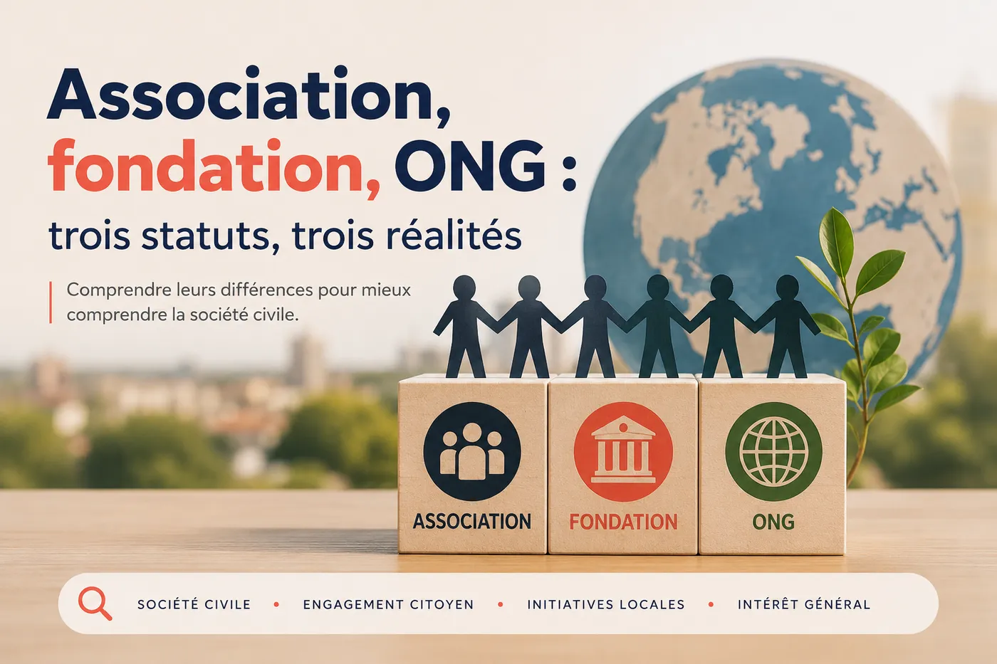 Association, Fondation, ONG  quelles différences derrière les titres ?